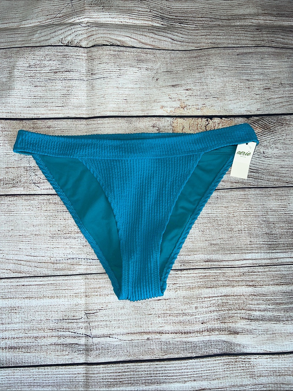 aerie Crinkle Cheeky Bikini bottom